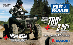 PRET A ROULER SUZUKI