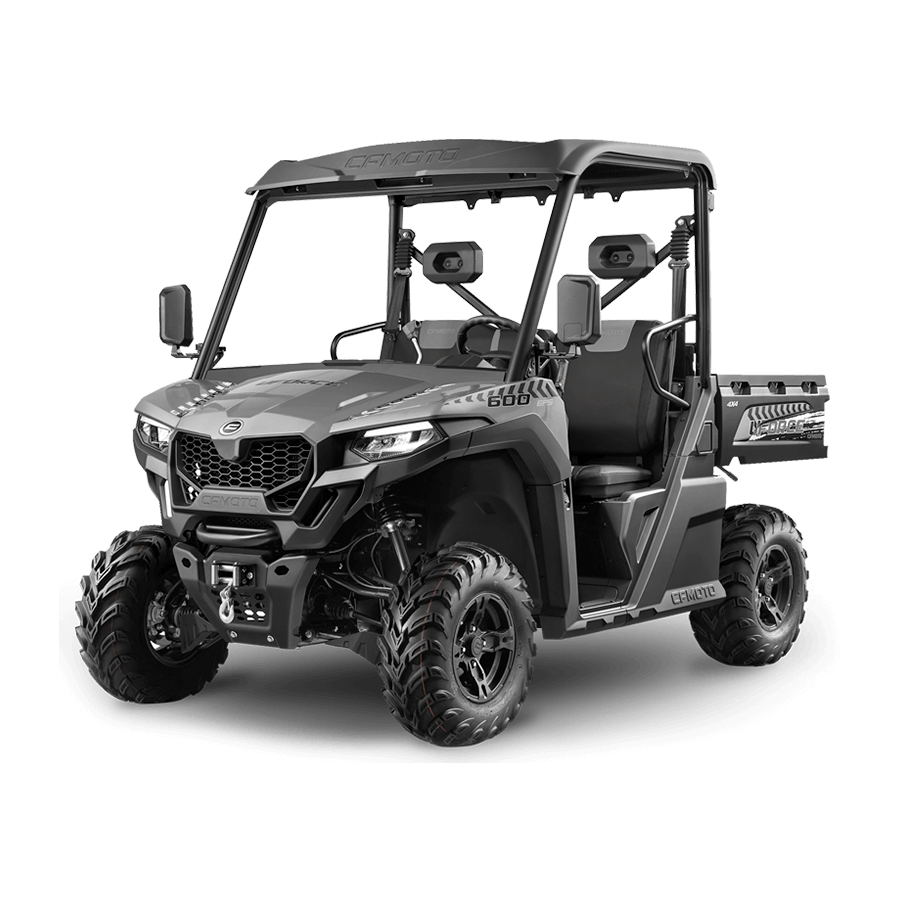 CF MOTO COTE A COTE UTILITAIRE UFORCE 600 2022
